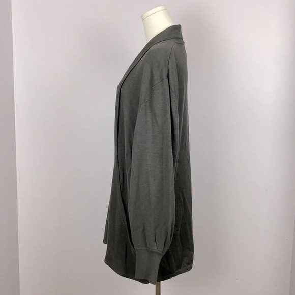 Vintage SIDEFFECTS Open Front Cardigan with large front pockets - Picture 3 of 11